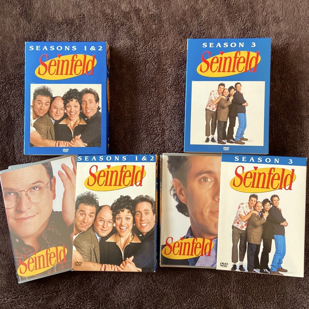Seinfeld Seasons 1-3 DVD sets